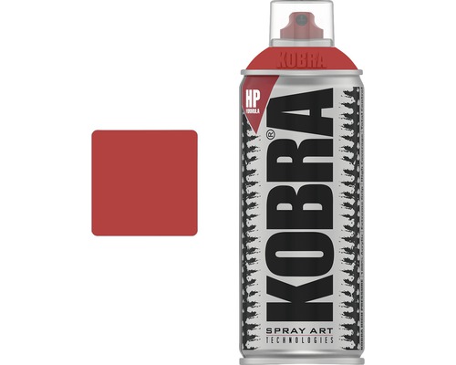 Vopsea spray Kobra HP 250 Red orange 400 ml