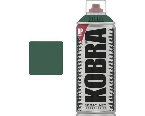 Vopsea spray Kobra HP 1050 Black Forest 400 ml