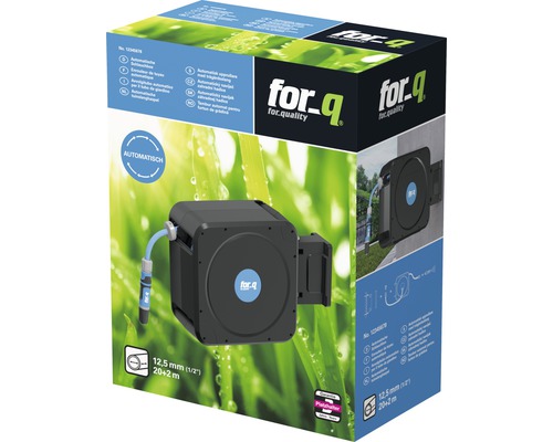 Ambalaj pentru cutie automată de furtun cu furtun de 12,5 mm și lungime de 20 plus 2 metri