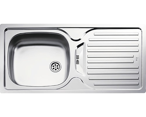 Chiuvetă bucătărie inox 1 cuvă Teka INFANT 86x43,5 cm cu picurător dreapta Chiuvetă din oțel inoxidabil cu picurător