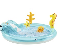 Set piscină gonflabilă Happy People Ocean 198x150x18cm