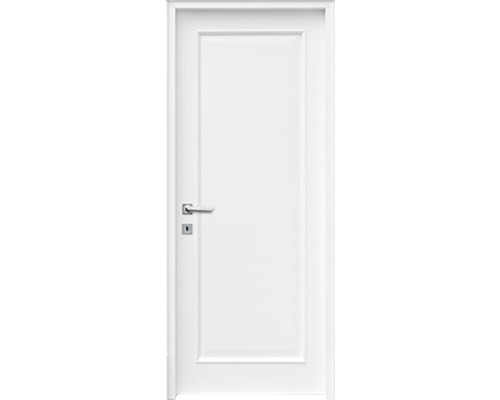 Ușă Dalia albă tei 205x78 cm stânga