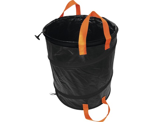 Sac pentru deșeuri Fiskars Popup Solid 56 l negru