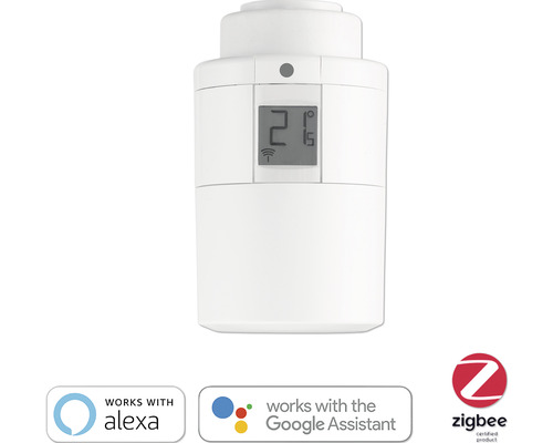 Termostat digital pentru radiator cu compatibilitate Alexa și Google Assistant