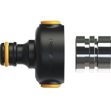 Racord universal pentru robinet Fiskars pentru conectarea furtunurilor de grădină