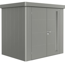 Cabină de grădină metalică cu ușă dublă și fereastră