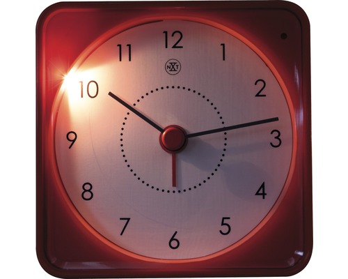 Ceas cu alarmă Nathan portocaliu 7,3x7,3 cm