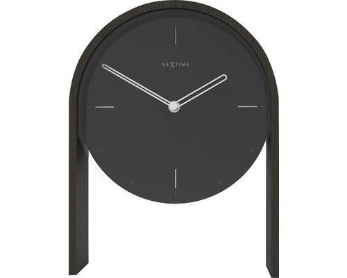 Ceas de masă NeXtime Noa Table negru 27x21x6,5 cm-0