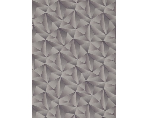 Tapet vlies Spotlight imprimeu grafic gri închis 10,05x0,53 m Tapet cu model geometric triunghiular