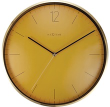 Ceas de perete Nextime cu ramă rotundă și cadran