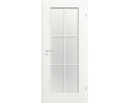 Foaie de ușă Classen albă Morano 2.5 MDF 203,5x74,4 cm dreapta