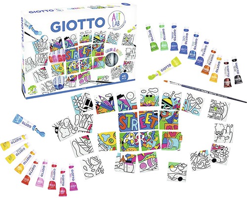 Set creativ Color & Puzzle Giotto Art Lab