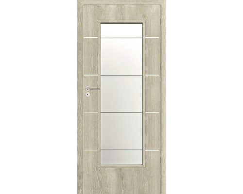 Foaie de ușă Classen stejar Kendal Discovery 1 MDF 203,5x84,4 cm dreapta 3 balamale Foaie de ușă Classen stejar Kendal Discovery 1 MDF 203,5x84,4 cm dreapta 3 balamale