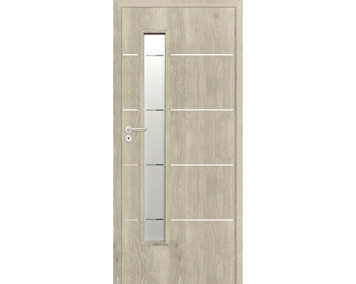 Foaie de ușă Classen stejar Kendal Discovery 11 MDF 203,5x74,4 cm dreapta 3 balamale Foaie de ușă Classen stejar Kendal Discovery 11 MDF 203,5x74,4 cm dreapta 3 balamale