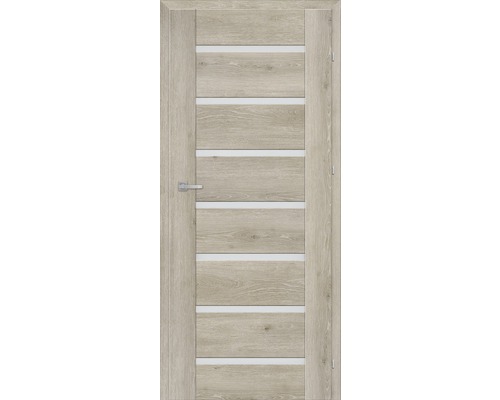 Foaie de ușă Classen stejar Kendal Greco 3 MDF 203,5x84,4 cm dreapta 3 balamale