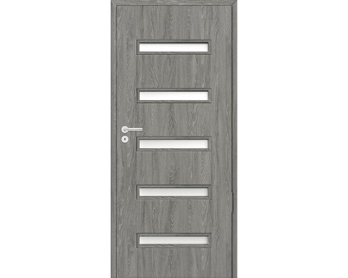 Foaie de ușă Classen stejar grigio Century 7 MDF 203,5x74,4 cm dreapta