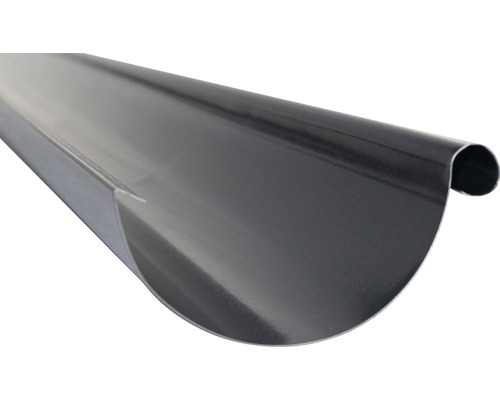Jgheab PRECIT Ø 125 mm 2 m gri antracit RAL7016 Jgheab PRECIT Ø 125 mm 2 m gri antracit RAL7016