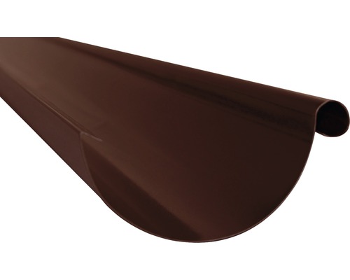 Jgheab PRECIT Ø 125 mm 2 m maro ciocolatiu RAL8017