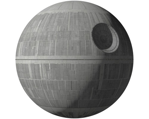 Sticker perete Star Wars XXL Death Star 127x127 cm