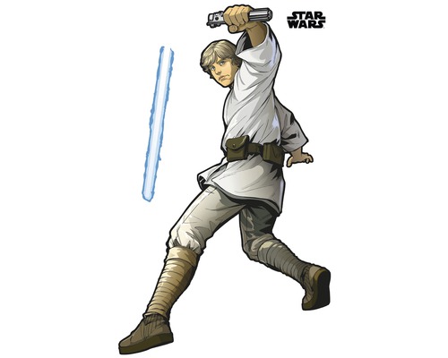 Sticker perete Star Wars XXL Luke Skywalker 127x200 cm