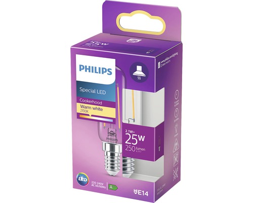 Bec LED Philips pentru hotă, soclu E14