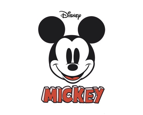 Sticker perete Disney Mickey Mouse Smile 127x200 cm