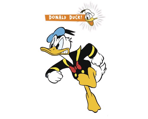 Sticker perete Disney Donald Duck angry XXL 127x200 cm