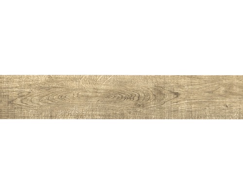 Gresie exterior / interior porțelanată Country Honey 15x90 cm Placă de lemn cu granulație
