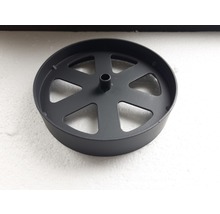 Abajur rotund din metal cu model perforat