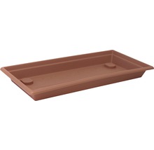 Farfurie jardinieră Magnus XXL 80 plastic 76x36,5 cm teracotă