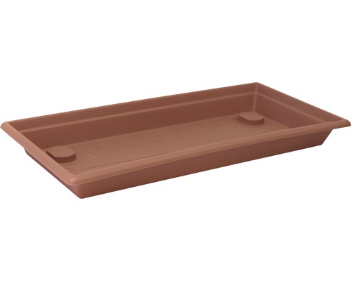 Farfurie jardinieră Magnus XXL 80 plastic 76x36,5 cm teracotă