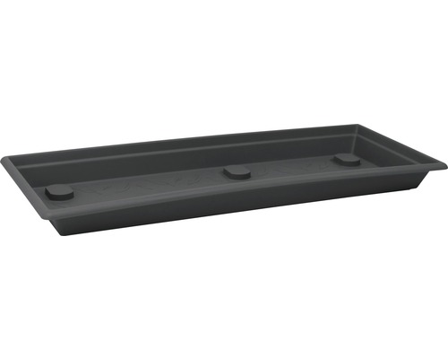 Farfurie jardinieră Magnus XXL 100 plastic 96x36,5 cm antracit