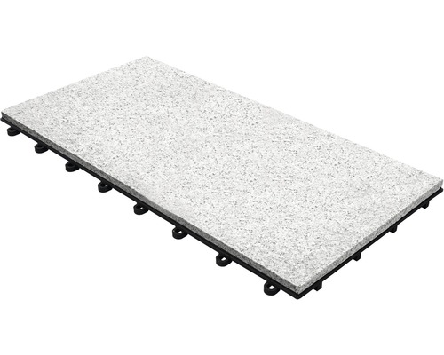 Placă de terasă din piatră cu sub-structură din plastic