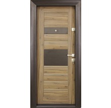 Ușă de intrare metalică pentru interior Arhitect 422 nuc MT033 wenge 88x201 cm stânga-thumb-0