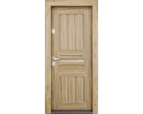 Ușă de intrare metalică pentru interior Arhitect 424 ash oak 88x201 cm dreapta