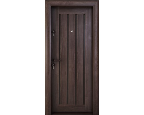 Ușă exterior metalică Arhitect 425 nuc wenge 88x201 cm dreapta