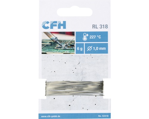 CFH lipire RL 318, 6 grame cu diametrul de 1,0 milimetri