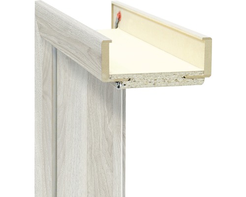 Capac toc Classen nuc Kolumbia marjă de reglare 120-140 mm 64,4 cm Imagine detaliată a unei piese de mobilier cu structură din lemn