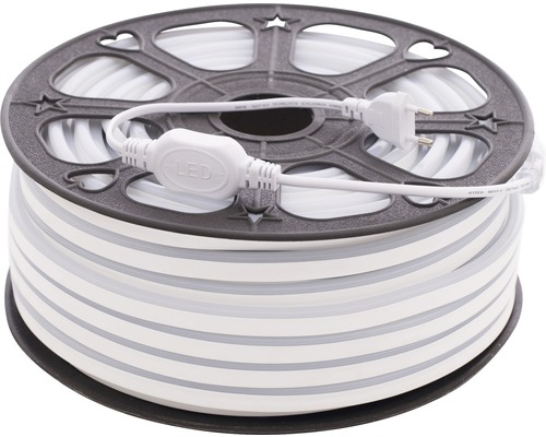 Furtun luminos LED pe rolă cu ștecher