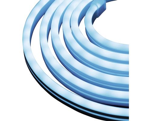 Furtun luminos LED înfășurat