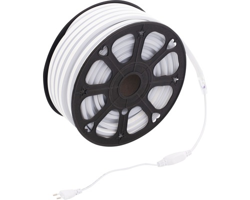 Furtun luminos LED pe rolă cu ștecher