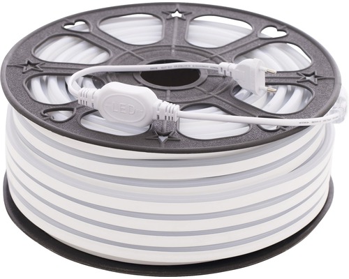 Furtun luminos cu LED-uri pe rolă cu cablu de alimentare