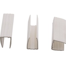 Cleme fixare & poziționare QL Lighting pentru benzi LED rezistente la umezeală, pachet 3 bucăți