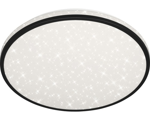 Plafonieră cu LED integrat Sternenhimmel 24W 2400 lumeni 3000-6500K, cu telecomandă, negru/alb cu efecte de stele Plafonieră cu LED integrat Sternenhimmel 24W 2400 lumeni 3000-6500K, cu telecomandă, negru/alb cu efecte de stele