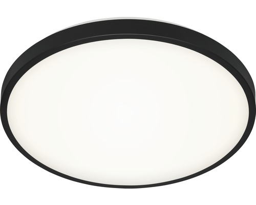 Plafonieră cu LED integrat Manny 24W 2200 lumeni, negru/alb
