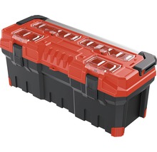 Cutie de scule din plastic cu capac transparent