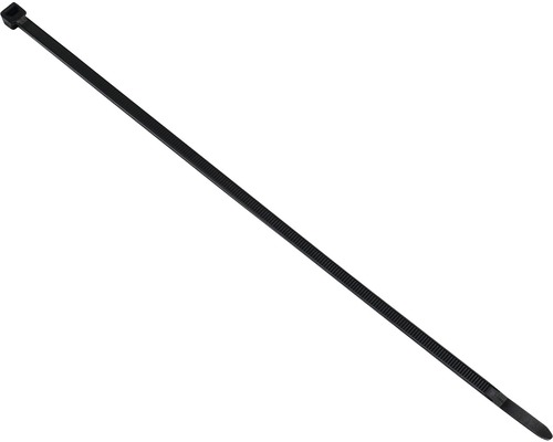 Coliere rapide din plastic Strohm 4,8x300 mm, 50 bucăți, negru