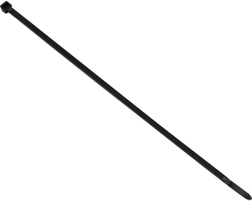 Coliere rapide din plastic Strohm 4,8x400 mm, 50 bucăți, negru