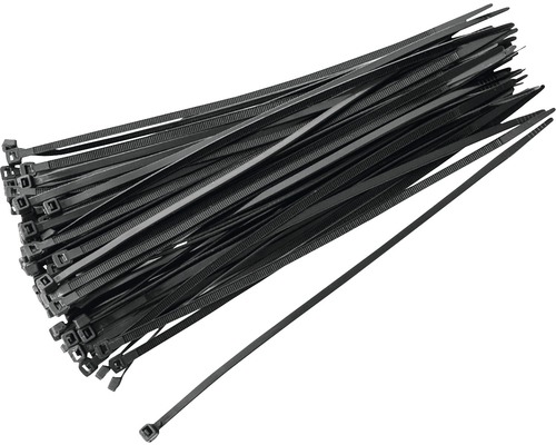 Pachet de legături de cablu negre