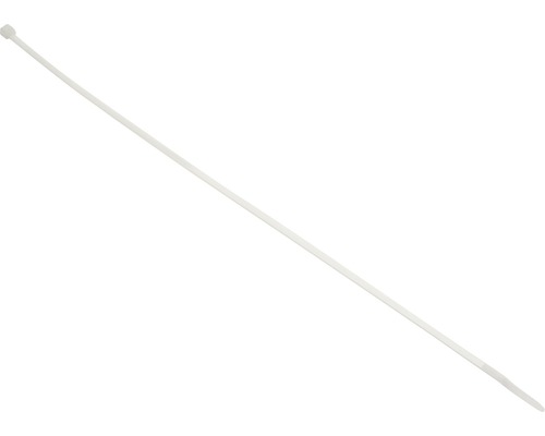 Coliere rapide din plastic Strohm 4,8x450 mm, 50 bucăți, alb